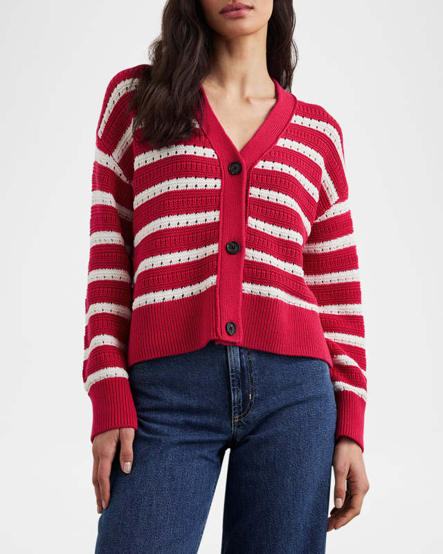 Geneva Striped Cardigan